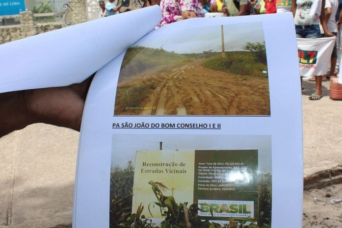 Obras de infraestruturas não foram concluídas