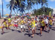 Crianças de cinco municípios terão maratoninha nesse final de semana