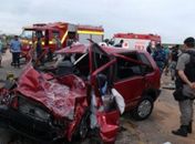 Polícia investiga acidente de carro que vitimou jovens na AL-220 em Delmiro Gouveia