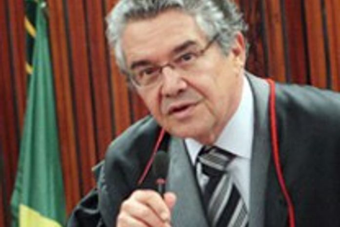 Presidente do TSE, ministro Marco Aurélio