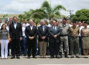 Alunos do curso de formação da PM/AL receberam visita do Governador e Secretários