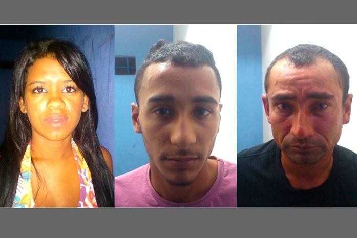 Dayanne Fátima, 18 - Damião da Silva Falcão, 20 - José Clayton do Nascimento Júnior, 36