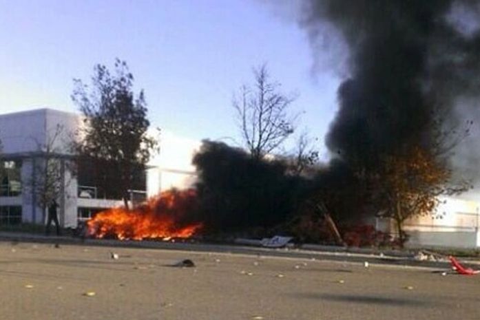 Vídeo mostra carro em chamas após acidente com o ator Paul Walker