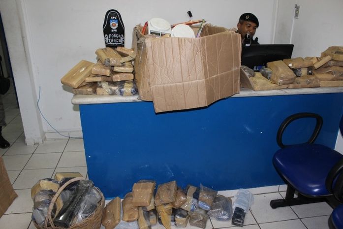 Polícia Militar registra maior apreensão de maconha do ano