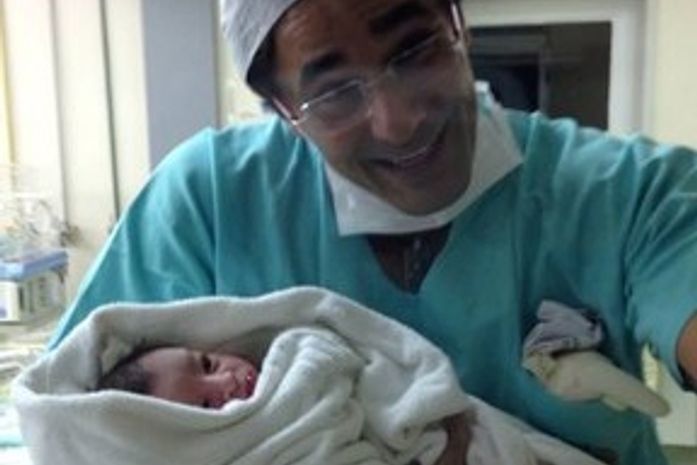 Todo bobo, Luciano Szafir mostra foto do filho David: 'Melhor coisa do mundo'