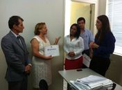 Prefeita e seu vice são diplomados no Fórum de Palmeira