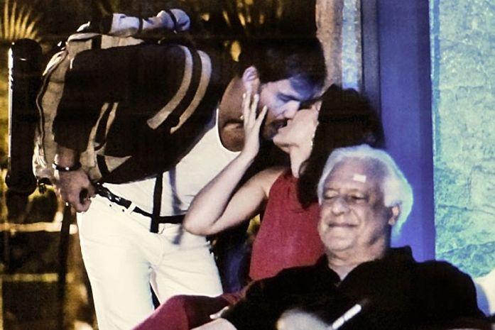 Abusados! Aline e Ninho se pegam na frente de César