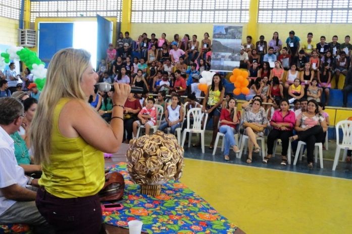 ProJovem de Traipu reúne mais de 300 adolescentes no Ginásio de Esporte Ribeirão