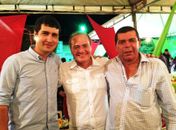 Renan em Craíbas com prefeito Bruno e o ex-prefeito Jadson Pedro