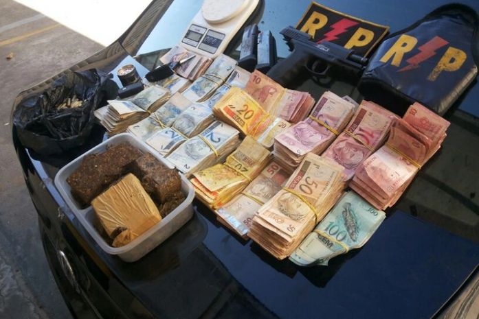 Material foi apreendido durante a operação