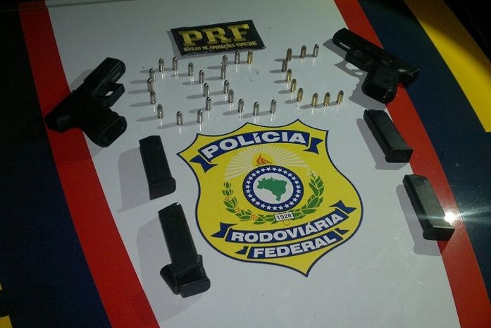 PRF apreendeu arma e munições na BR 101?