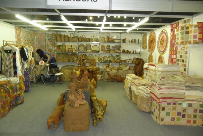 Artesanato alagoano se destaca na 24ª Feira Nacional do Artesanato