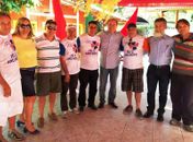 Renan participa da confraternização do Sindicato dos Lotéricos de Alagoas