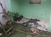 Pedreiro ateou fogo na casa da ex