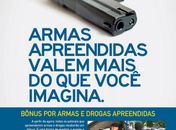 Governo duplica valor pago para cada arma de fogo apreendida