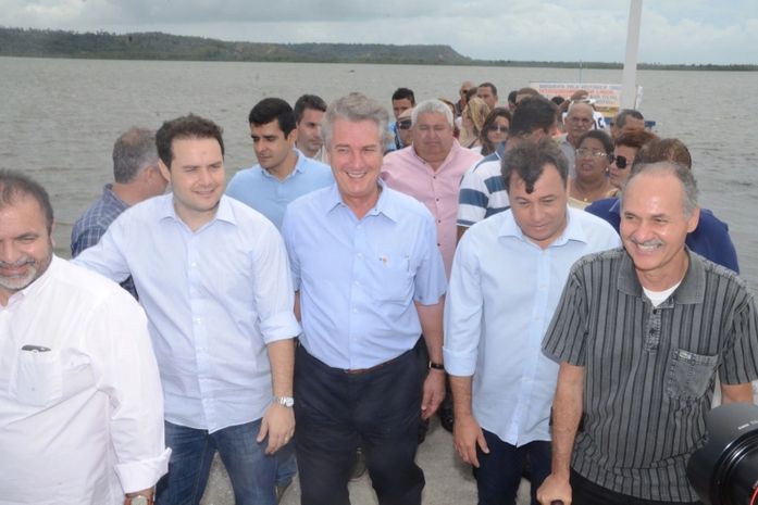 Ministro anuncia verba federal para drenagem da Lagoa Manguaba