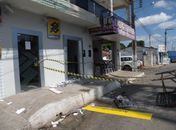 Correspondente bancário foi alvo de assaltantes durante a madrugada