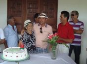 90 anos com muita vitalidade 