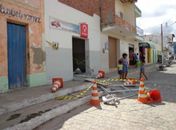 Agência do Bradesco foi alvo dos bandidos no Sertão