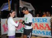 Corrida noturna em Marechal teve até pedido de casamento