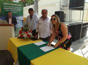 Santana Mariano é prestigiada por autoridades durante várias inaugurações
