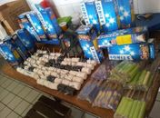 Material apreendido pelo BPA