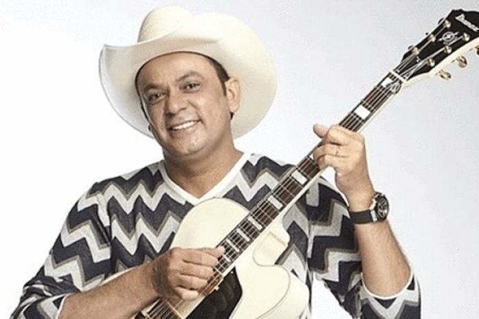 Show marcante. ó cantor Aguiar também é prefeito de S.Bernardo/SP, e amigo do Boizinho