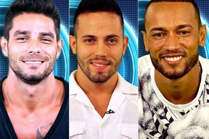 'BBB14': surpresa, 1º paredão tem Diego, João e Valter na berlinda