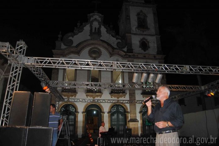Lua cheia, chorinho e canto lírico em Marechal Deodoro