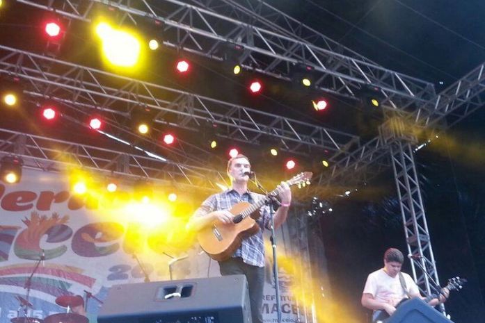 Luiz Pompe já está no palco do Maceió Verão