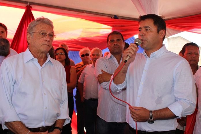 Governador Teotonio Vilela e o Marcos Fireman