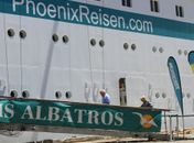 Navio caribenho é atração no Porto de Maceió 