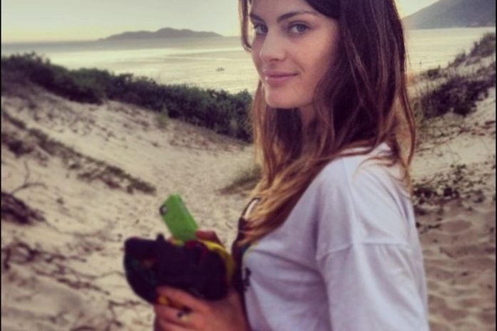 Di Ferrero clica a namorada, Isabelli Fontana: 'Assim fica fácil tirar foto'