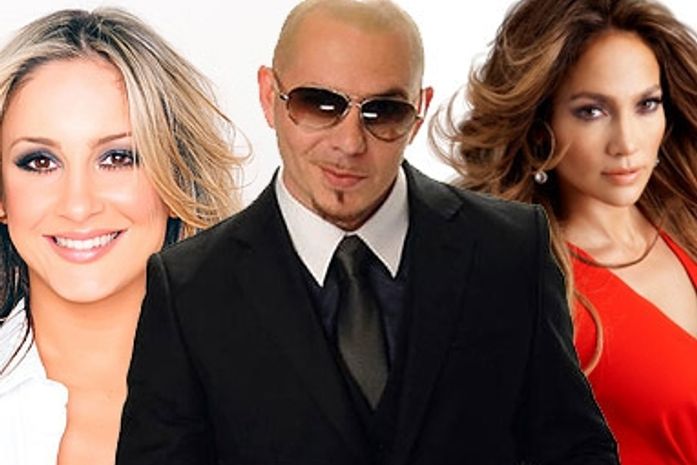 Claudia Leitte canta com Jennifer Lopez e Pitbull o hino oficial da Copa