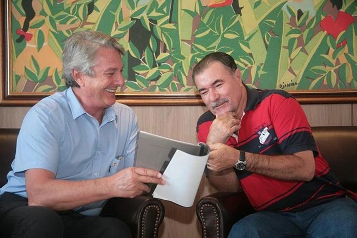 Fernando Collor e Cícero Almeida