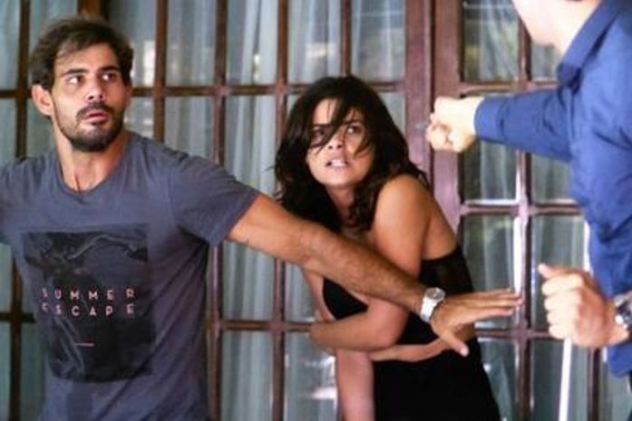 Félix impede que César mate Aline em 'Amor à Vida'