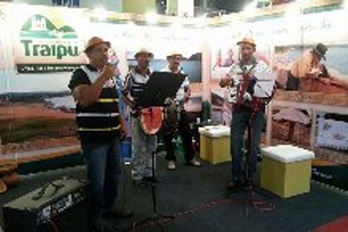 Stand de Traipu na Feira dos Municipios