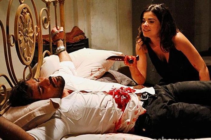 'Amor à Vida': Aline esfaqueia e tortura Ninho