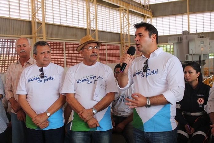 Alagoanos se impressionam com a magnitude do Canal do Sertão