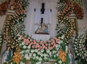 Fiéis participam de procissão em homenagem a Nossa Senhora da Piedade, padroeira de Anadia