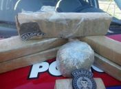 Polícia Militar prende dois suspeitos com 7 kg de maconha