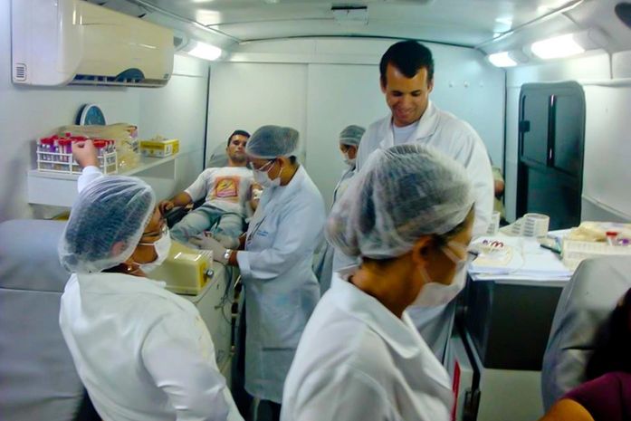 Secretaria de Saúde de Limoeiro e Hemoar realizam coleta de sangue para o Carnaval