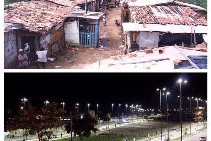 Antes e depois a obra em Arapiraca que virou cartão postal