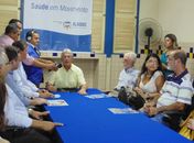 Governador esteve em Arapiraca e anunciou recursos para a Saúde