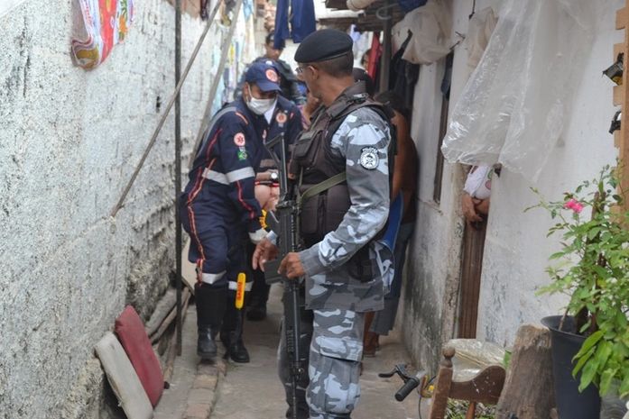 Vítima foi socorrida