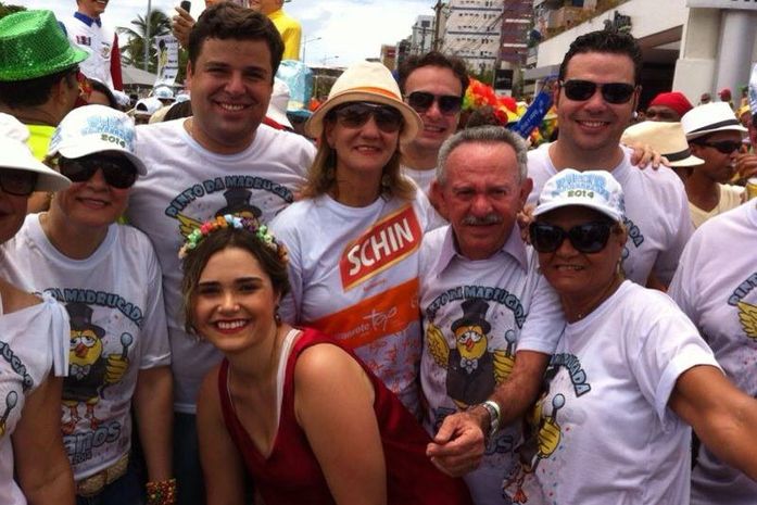 Benedito de Lira na folia do Pinto