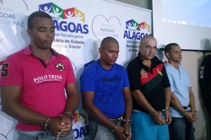 Quadrilha presa no Sertão foi apresentada durante coletiva