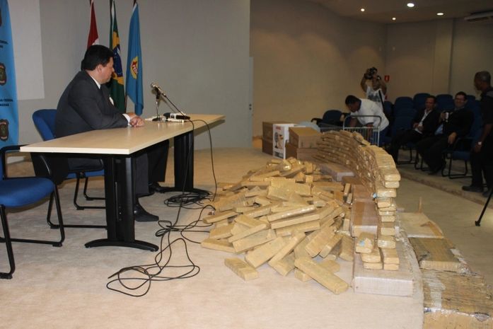 PF apreende mais de 1 tonelada de maconha