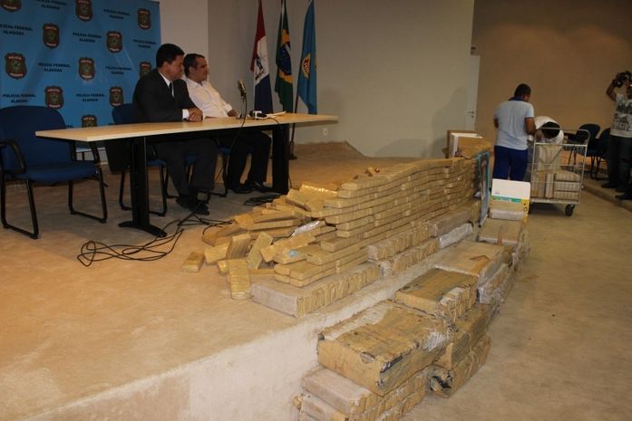 PF apreende mais de 1 tonelada de maconha