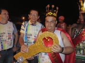 Prefeito entrega chave da cidade ao Rei Momo no carnaval de Lagoa da Canoa